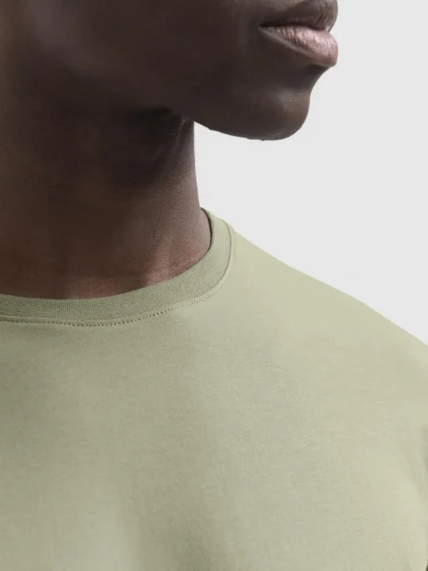 T-shirts>SELECTED REGULAR T-SHIRT Green
