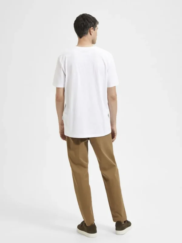 T-shirts>SELECTED REGULAR T-SHIRT White