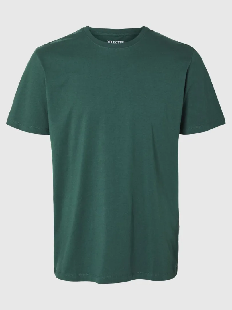 regular_tshirt_5-8.webp T-shirts>SELECTED REGULAR T-SHIRT Green