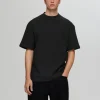T-shirts>SELECTED RELAXED FIT VAFLET T-SHIRT Black
