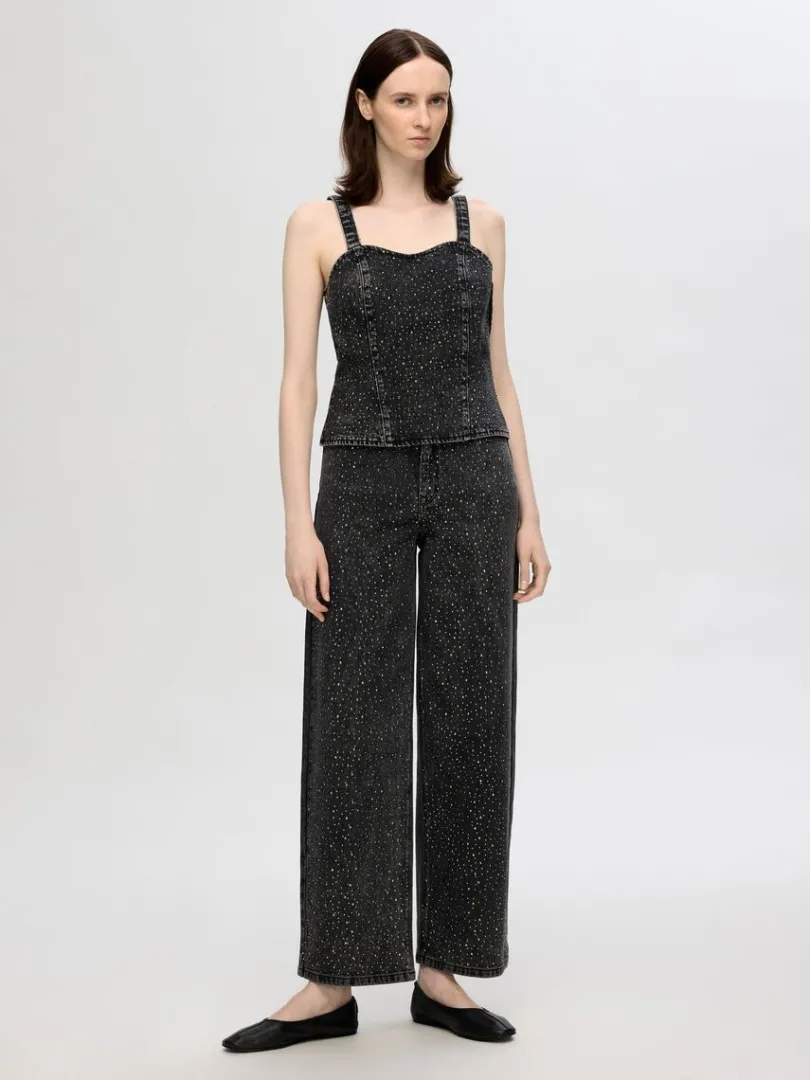 rhinsten_wide_fit_jeans_1.webp Jeans>SELECTED RHINSTEN WIDE FIT JEANS Black