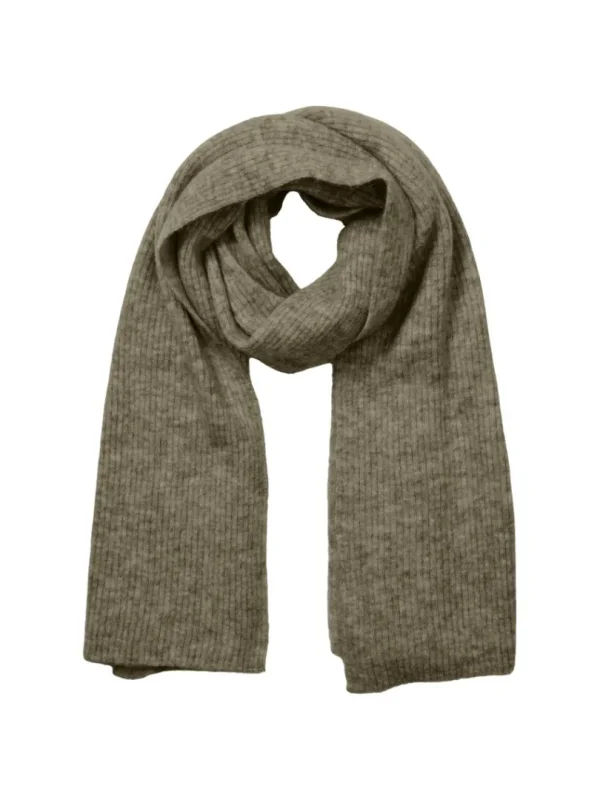 Accessories>SELECTED RIBBET HALSTØRKLÆDE Green