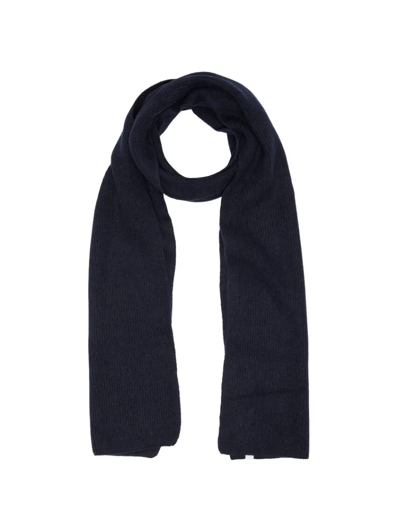 ribbet_halstrklde_0-15.webp Accessories>SELECTED RIBBET HALSTØRKLÆDE Blue