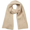 Accessories>SELECTED RIBBET HALSTØRKLÆDE Beige