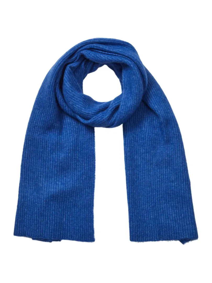 ribbet_halstrklde_0-8.webp Accessories>SELECTED RIBBET HALSTØRKLÆDE Blue