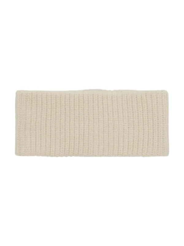 Accessories>SELECTED RIBBET STRIKKET PANDEBÅND Beige