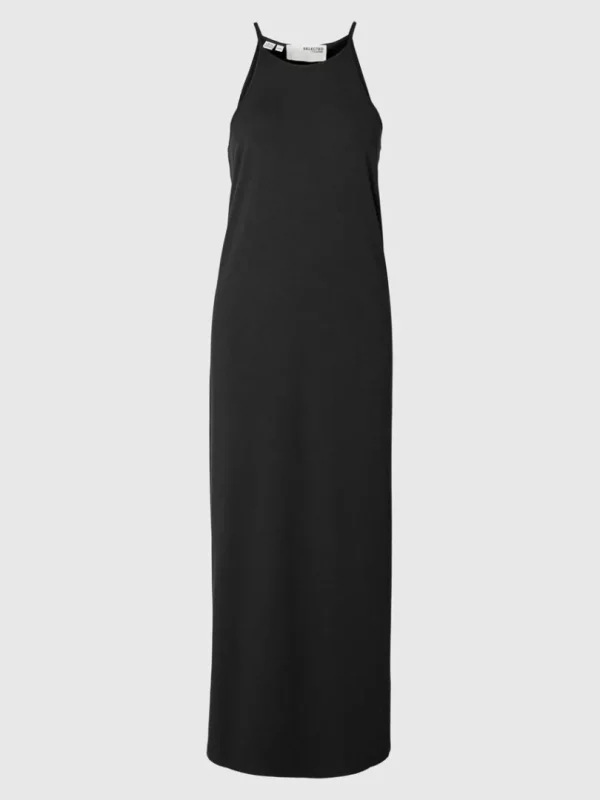 Kjoler>SELECTED ÆRMELØS MAXIKJOLE Black