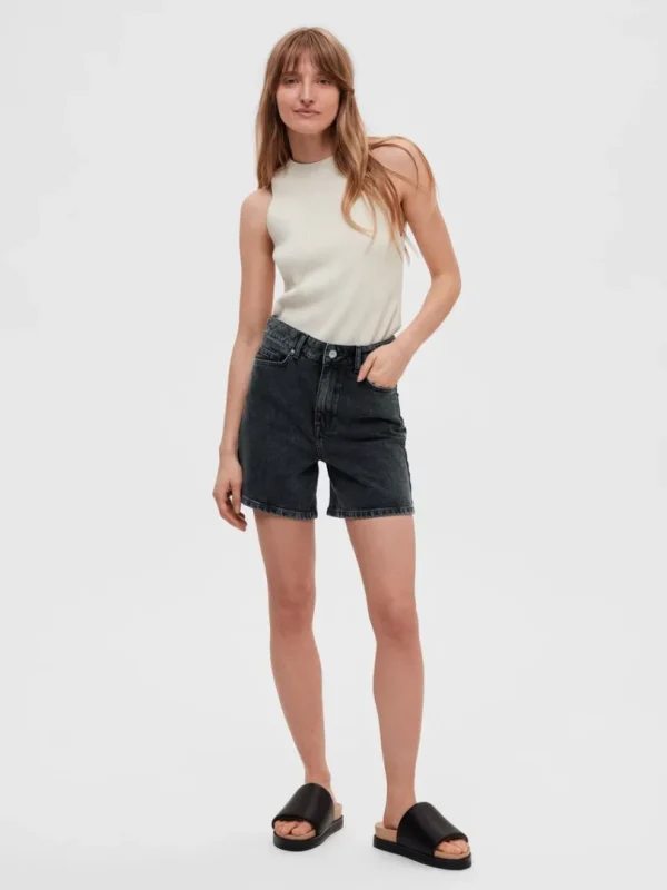 Toppe Og Bluser | Strik>SELECTED ÆRMELØS STRIKKET TOP Beige