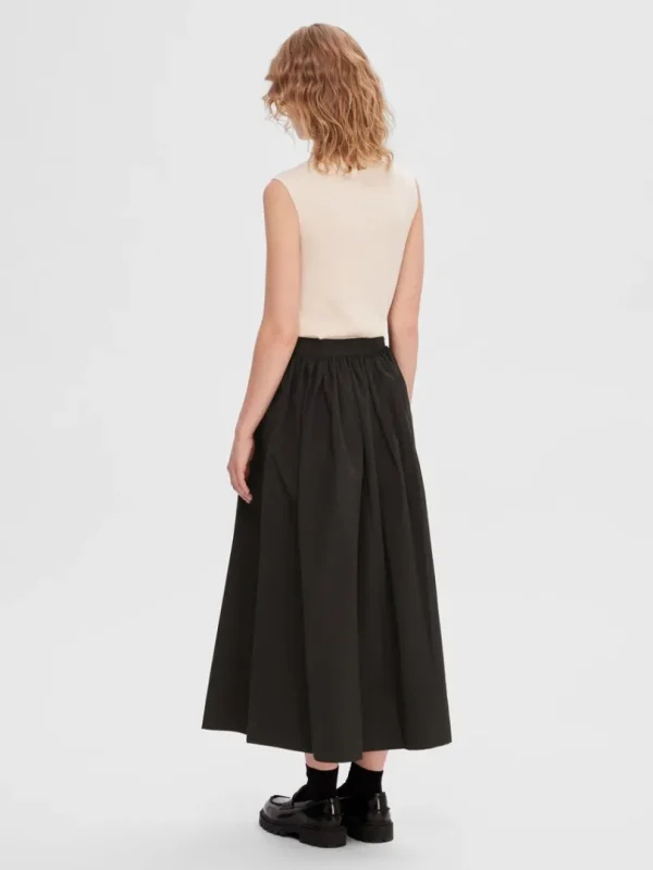 Strik>SELECTED ÆRMELØS STRIKKET TOP Beige