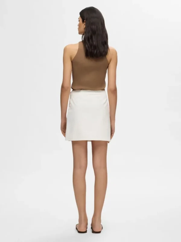 Toppe Og Bluser | Strik>SELECTED ÆRMELØS STRIKKET TOP Brown