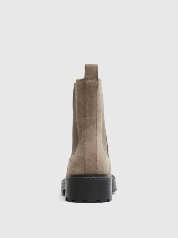 Sko>SELECTED RUSKIND CHELSEA-STØVLER Brown