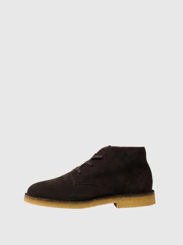 Sko>SELECTED RUSKIND DESERT BOOTS Brown