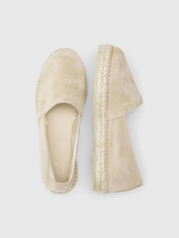 Sko>SELECTED RUSKIND ESPADRILLOS Beige
