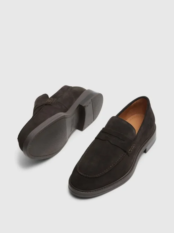 Sko>SELECTED RUSKIND LOAFERS Brown