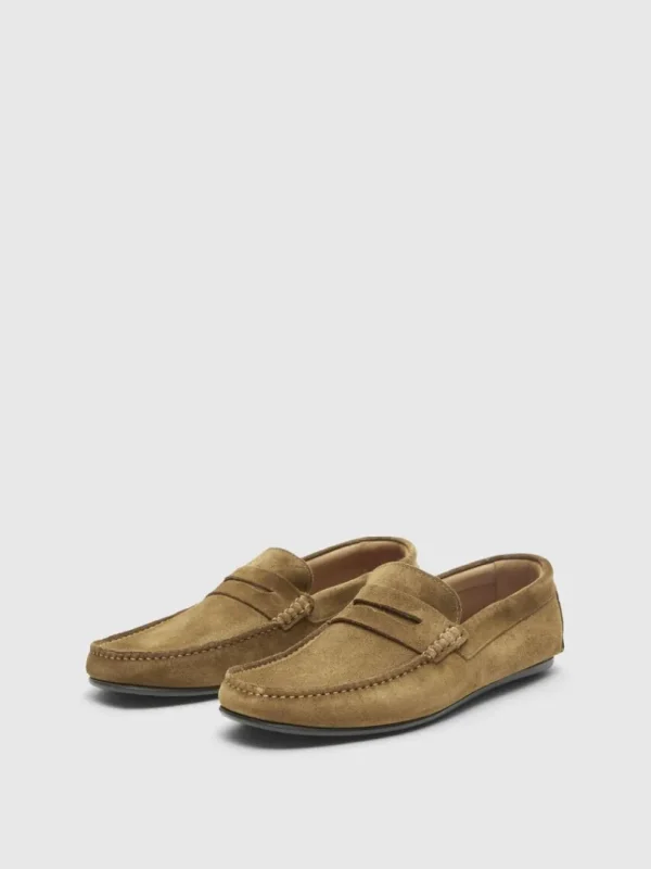 Sko>SELECTED RUSKIND LOAFERS Brown