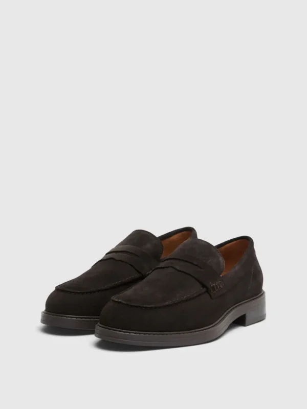 Sko>SELECTED RUSKIND LOAFERS Brown