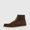 Sko>SELECTED RUSKIND MOC-TOE SKO Brown