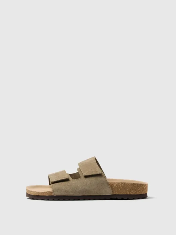 Sko>SELECTED RUSKIND SANDALER Green