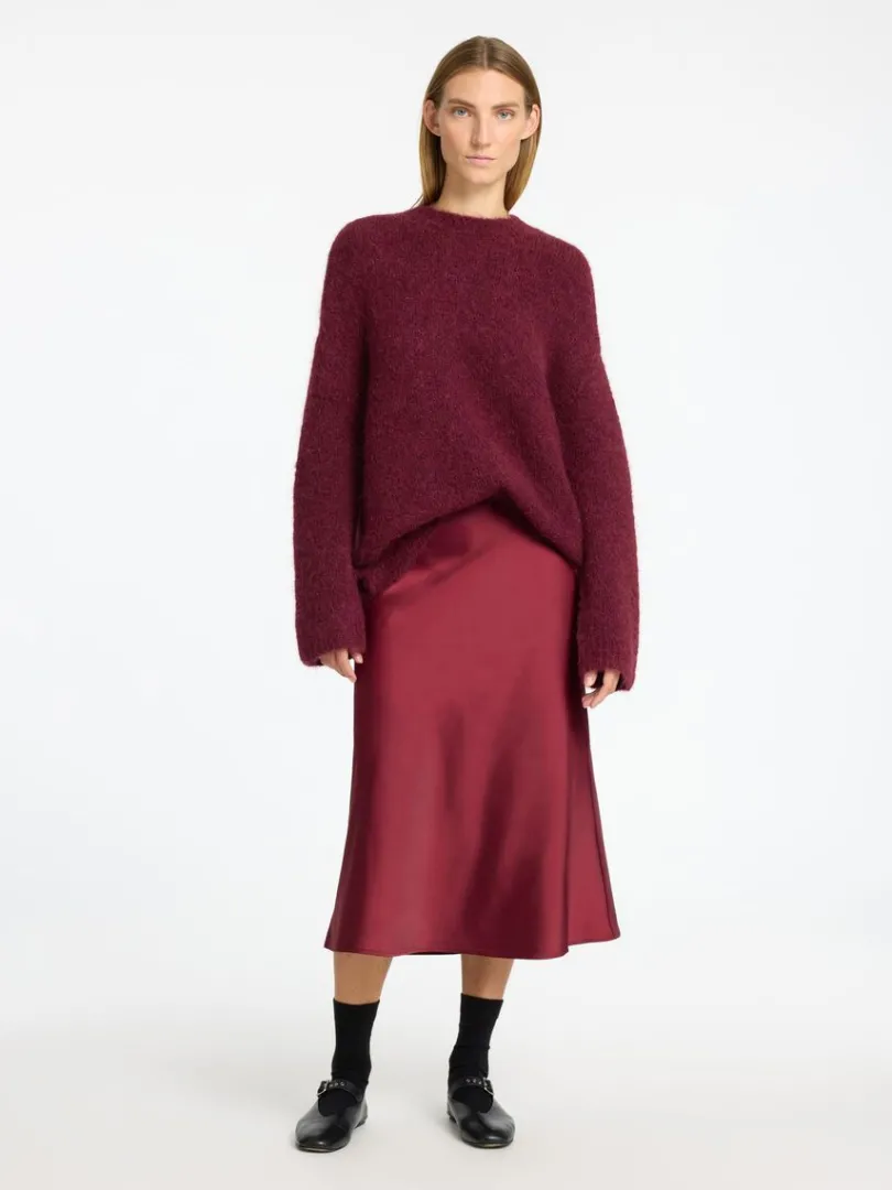 satin_midinederdel_1.webp Nederdele>SELECTED SATIN MIDINEDERDEL Purple
