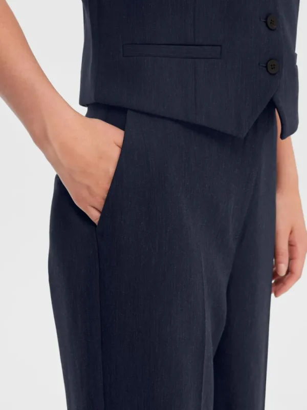 Bukser | Jakkesæt & Blazers>SELECTED SKRÆDDERSYEDE BREDE BUKSER Blue
