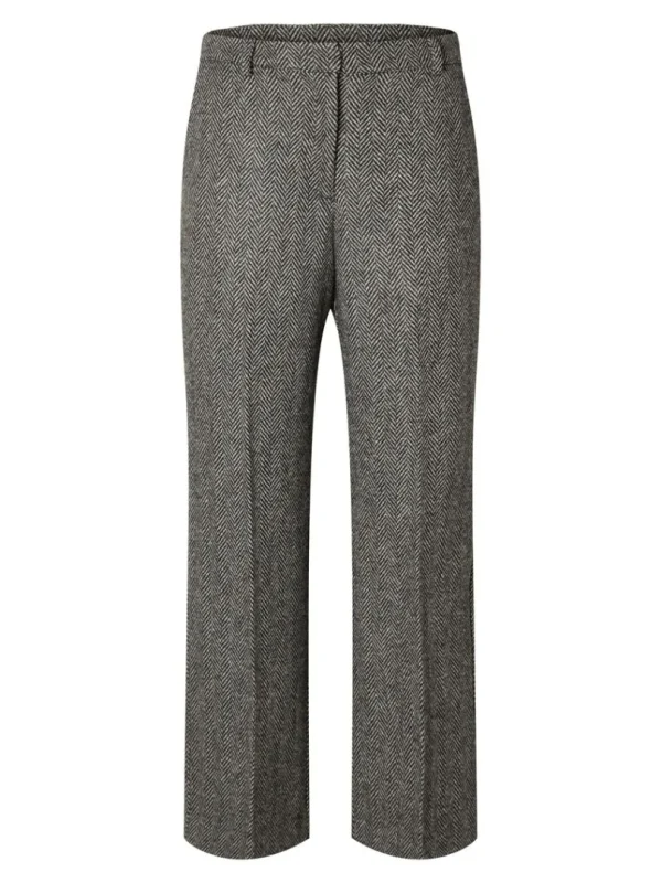 Bukser | Jakkesæt & Blazers>SELECTED SKRÆDDERSYEDE BREDE BUKSER Grey
