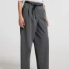 Bukser>SELECTED SKRÆDDERSYEDE BUKSER MED BARREL-FIT Grey