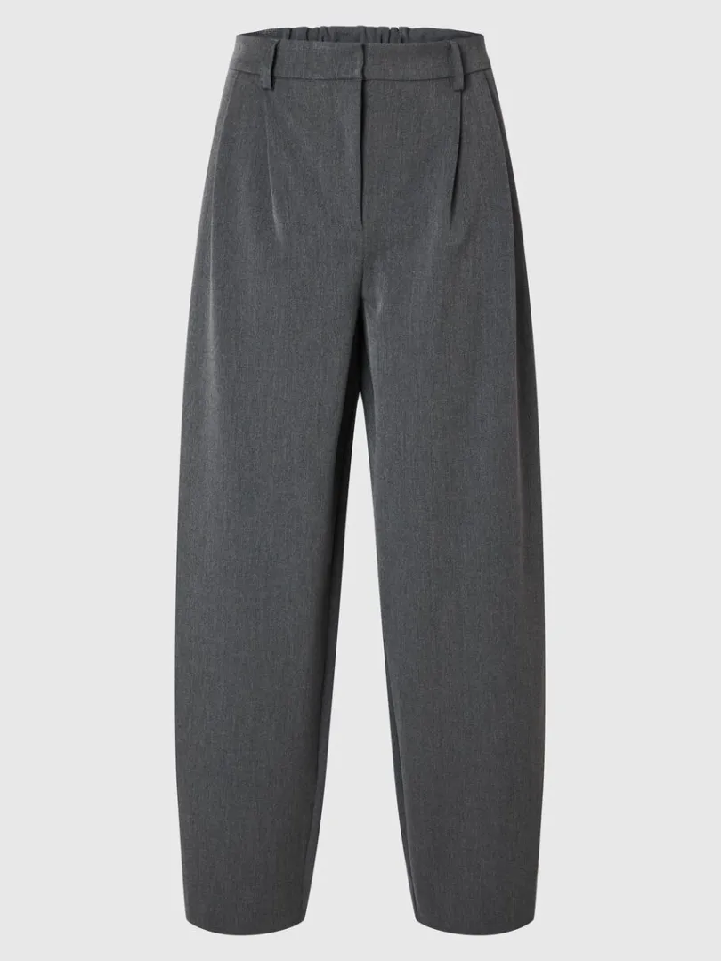 skrddersyede_bukser_med_b_5-1.webp Bukser>SELECTED SKRÆDDERSYEDE BUKSER MED BARREL-FIT Grey