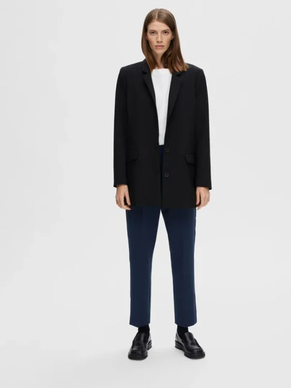 Bukser | Jakkesæt & Blazers>SELECTED SKRÆDDERSYEDE TAPERED BUKSER Blue