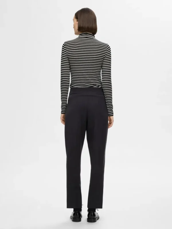 Bukser | Jakkesæt & Blazers>SELECTED SKRÆDDERSYEDE TAPERED BUKSER Black