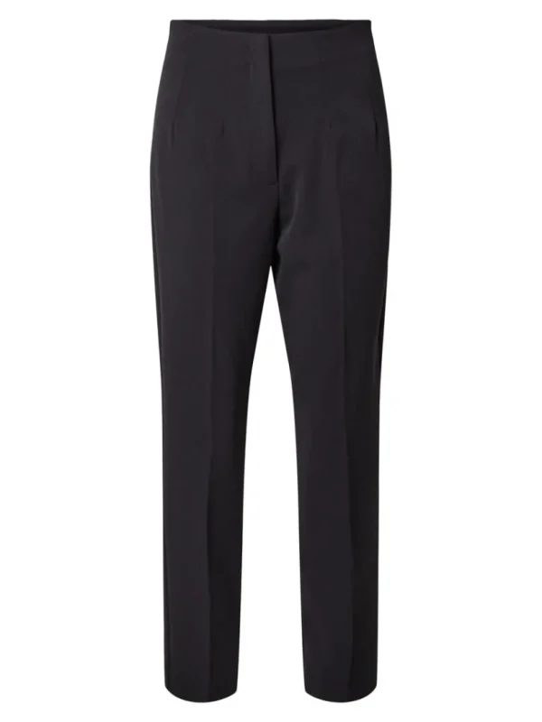 Bukser | Jakkesæt & Blazers>SELECTED SKRÆDDERSYEDE TAPERED BUKSER Black