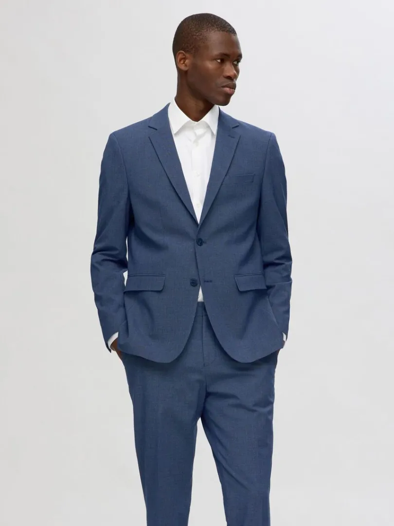 slim_fit_blazer_0-11.webp Jakkesæt & Blazers>SELECTED SLIM FIT BLAZER Blue