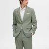 Jakkesæt & Blazers>SELECTED SLIM FIT BLAZER Green