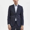 Jakkesæt & Blazers>SELECTED SLIM FIT BLAZER Blue