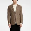 Jakkesæt & Blazers>SELECTED SLIM FIT BLAZER Brown