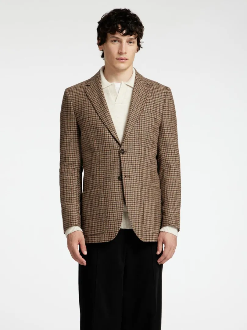 slim_fit_blazer_0-4.webp Jakkesæt & Blazers>SELECTED SLIM FIT BLAZER Brown