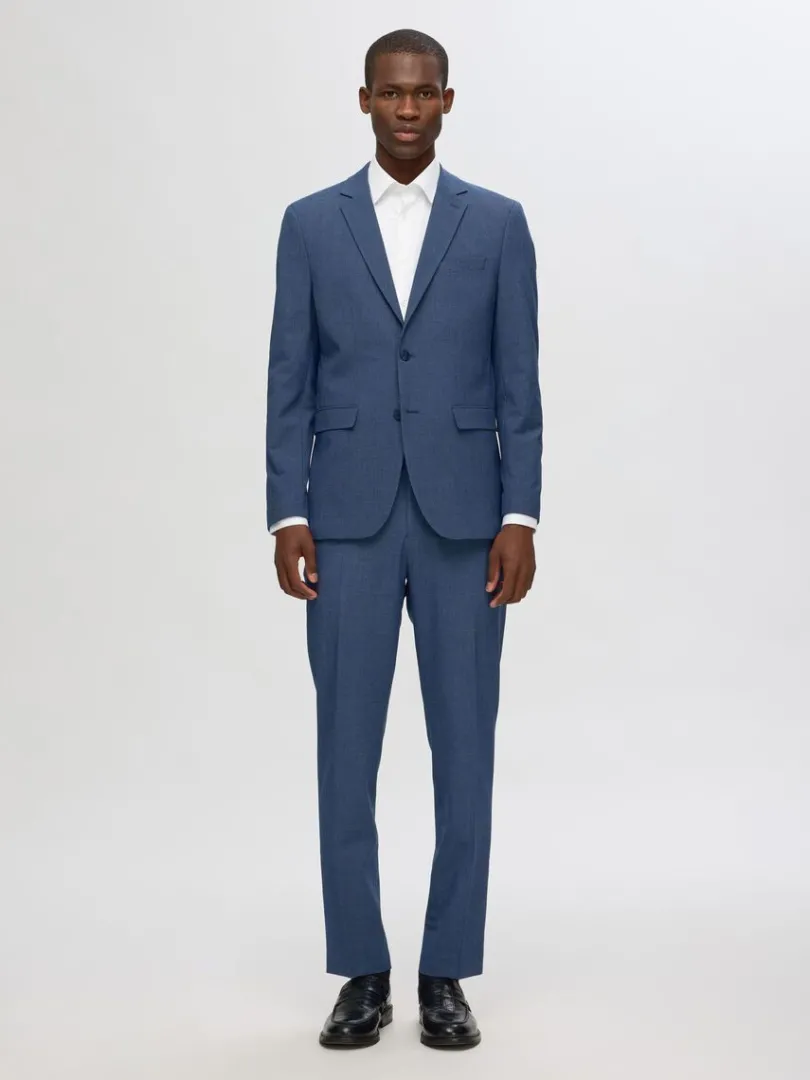 slim_fit_blazer_1-11.webp Jakkesæt & Blazers>SELECTED SLIM FIT BLAZER Blue