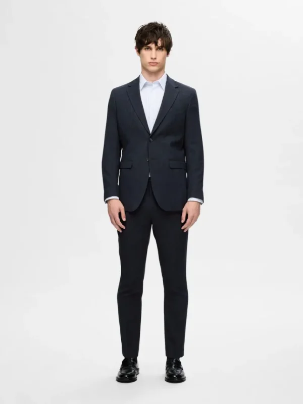 Jakkesæt & Blazers>SELECTED SLIM FIT BLAZER Blue