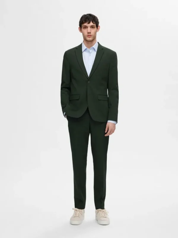 Jakkesæt & Blazers>SELECTED SLIM FIT BLAZER Green
