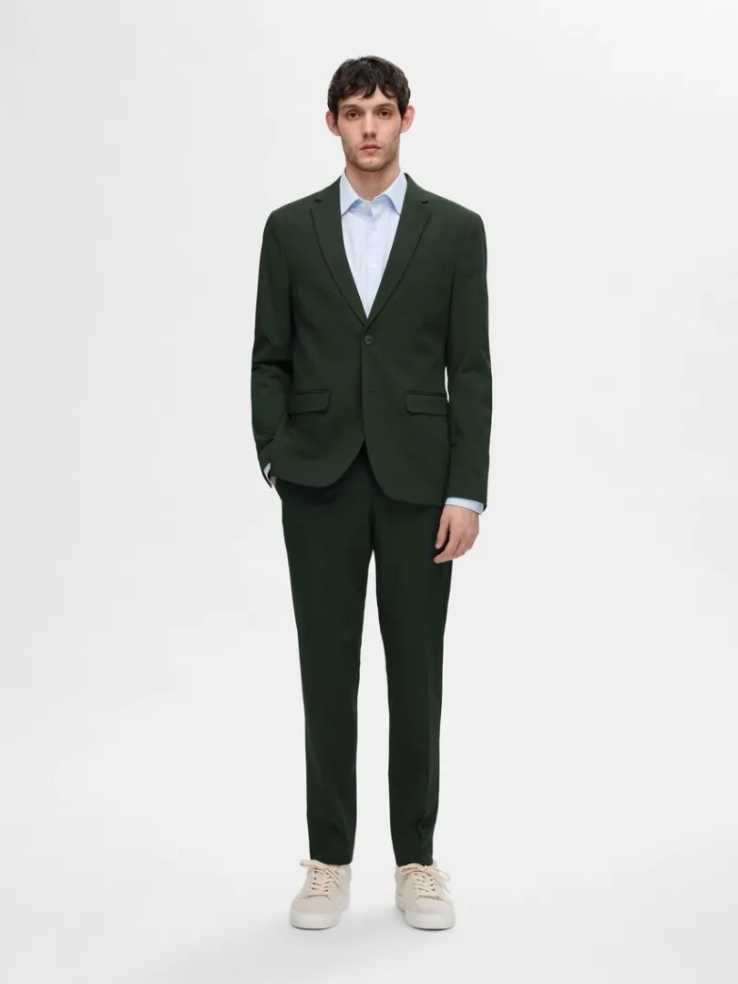 slim_fit_blazer_1-9.webp Jakkesæt & Blazers>SELECTED SLIM FIT BLAZER Green
