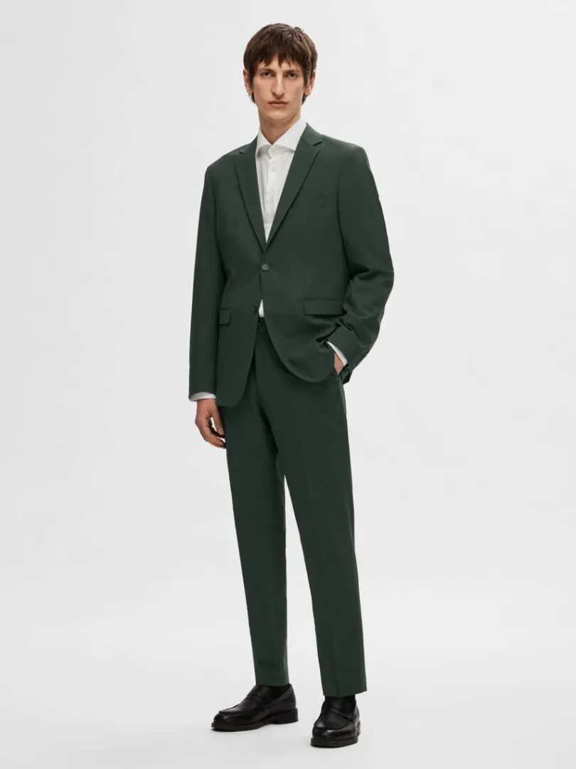slim_fit_blazer_2-13.webp Jakkesæt & Blazers>SELECTED SLIM FIT BLAZER Green