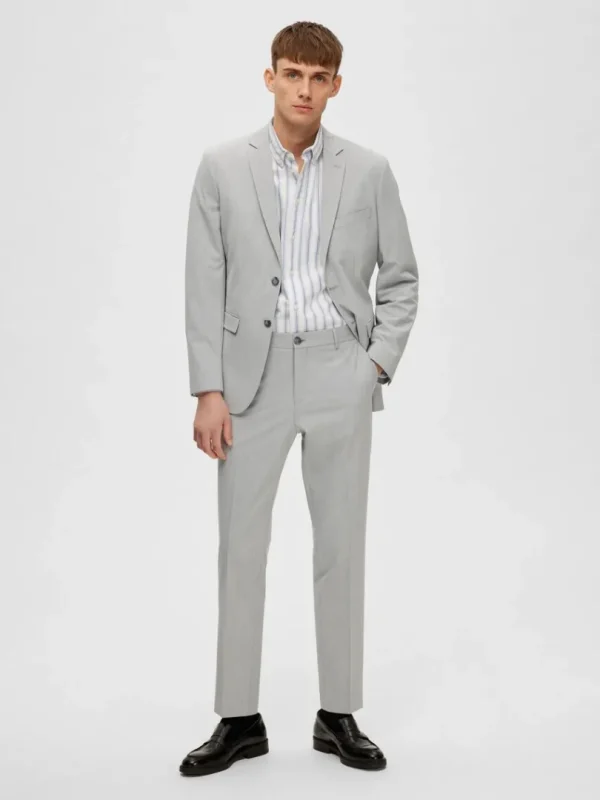 Jakkesæt & Blazers>SELECTED SLIM FIT BLAZER Grey