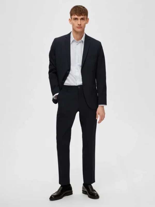 Jakkesæt & Blazers>SELECTED SLIM FIT BLAZER Blue