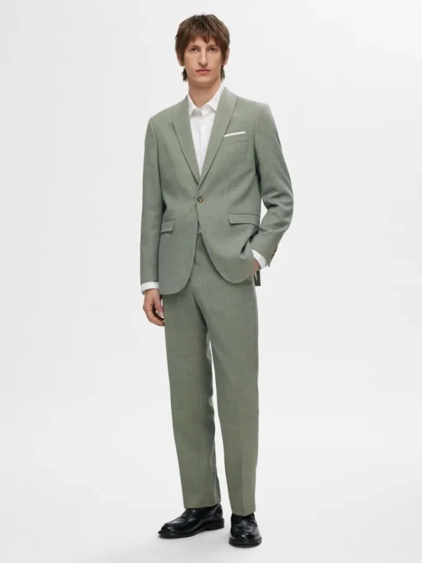 Jakkesæt & Blazers>SELECTED SLIM FIT BLAZER Green