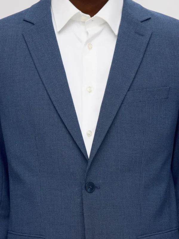 Jakkesæt & Blazers>SELECTED SLIM FIT BLAZER Blue