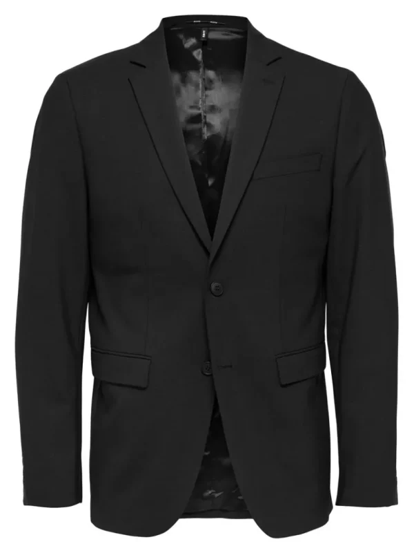 Jakkesæt & Blazers>SELECTED SLIM FIT BLAZER Black