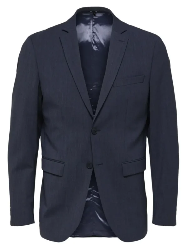 Jakkesæt & Blazers>SELECTED SLIM FIT BLAZER Blue