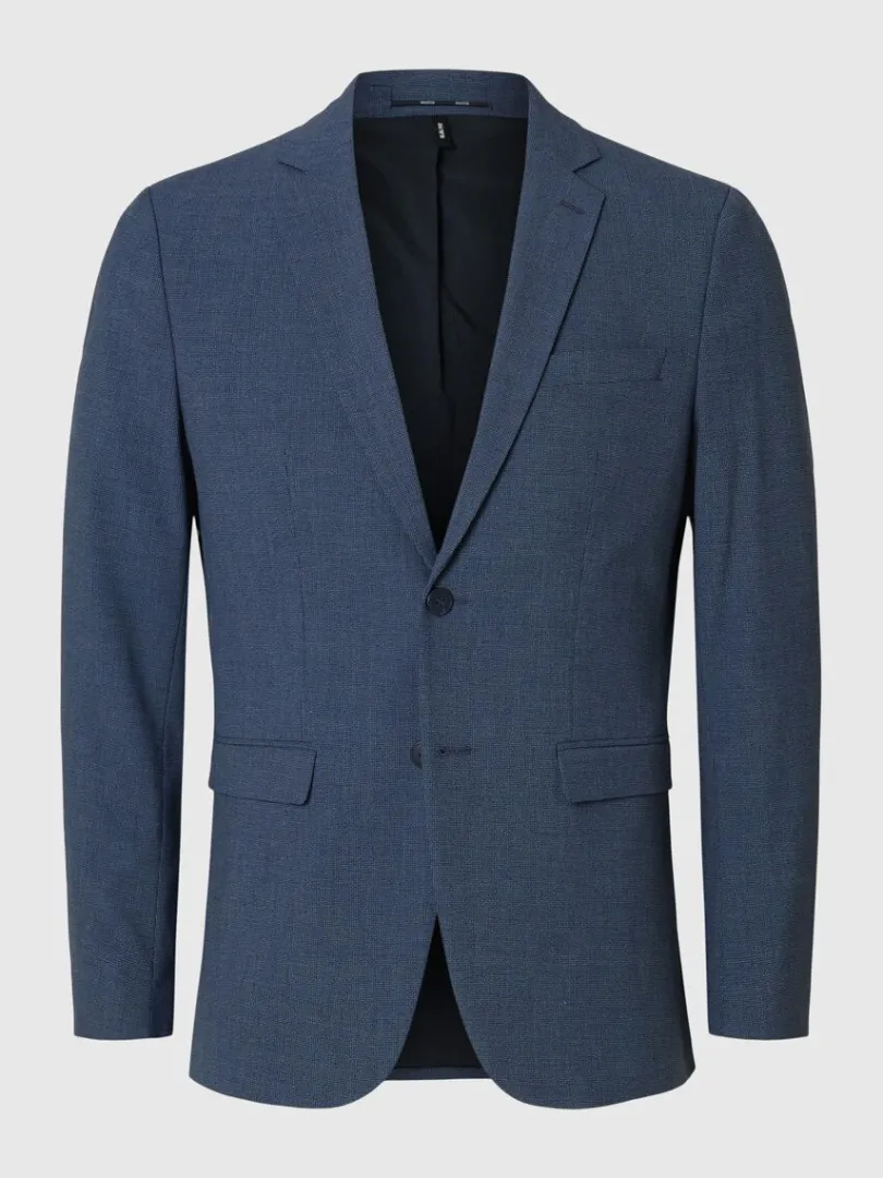 slim_fit_blazer_4-11.webp Jakkesæt & Blazers>SELECTED SLIM FIT BLAZER Blue