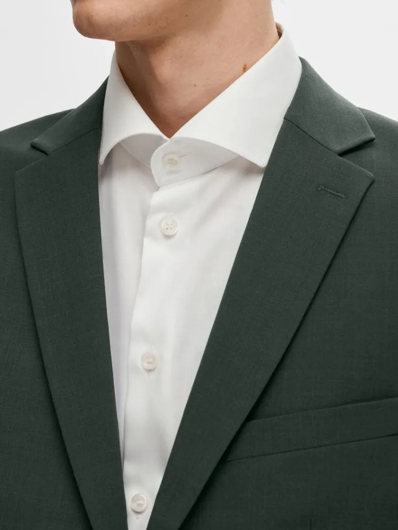 slim_fit_blazer_4-13.webp Jakkesæt & Blazers>SELECTED SLIM FIT BLAZER Green
