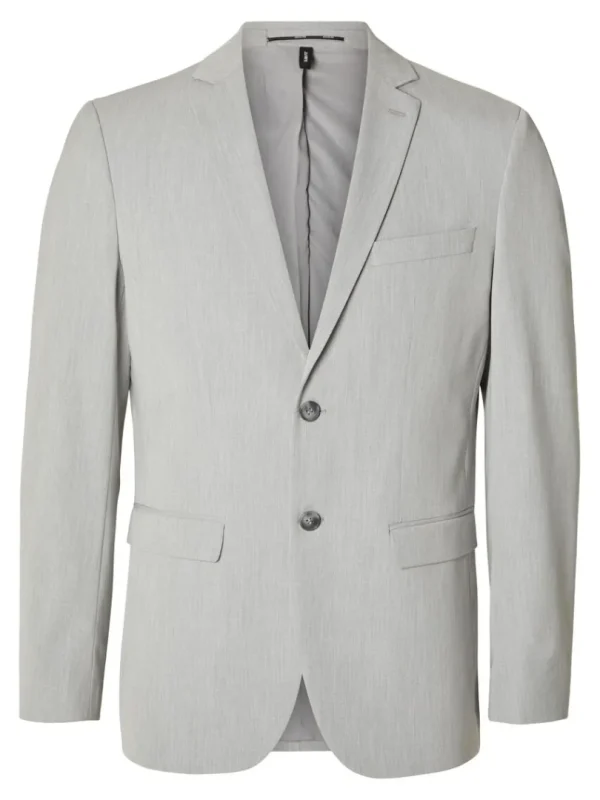 Jakkesæt & Blazers>SELECTED SLIM FIT BLAZER Grey