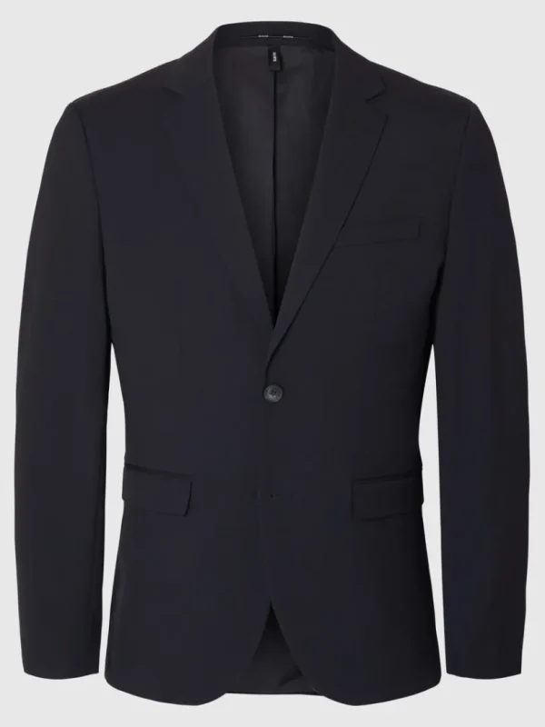 Jakkesæt & Blazers>SELECTED SLIM FIT BLAZER Blue